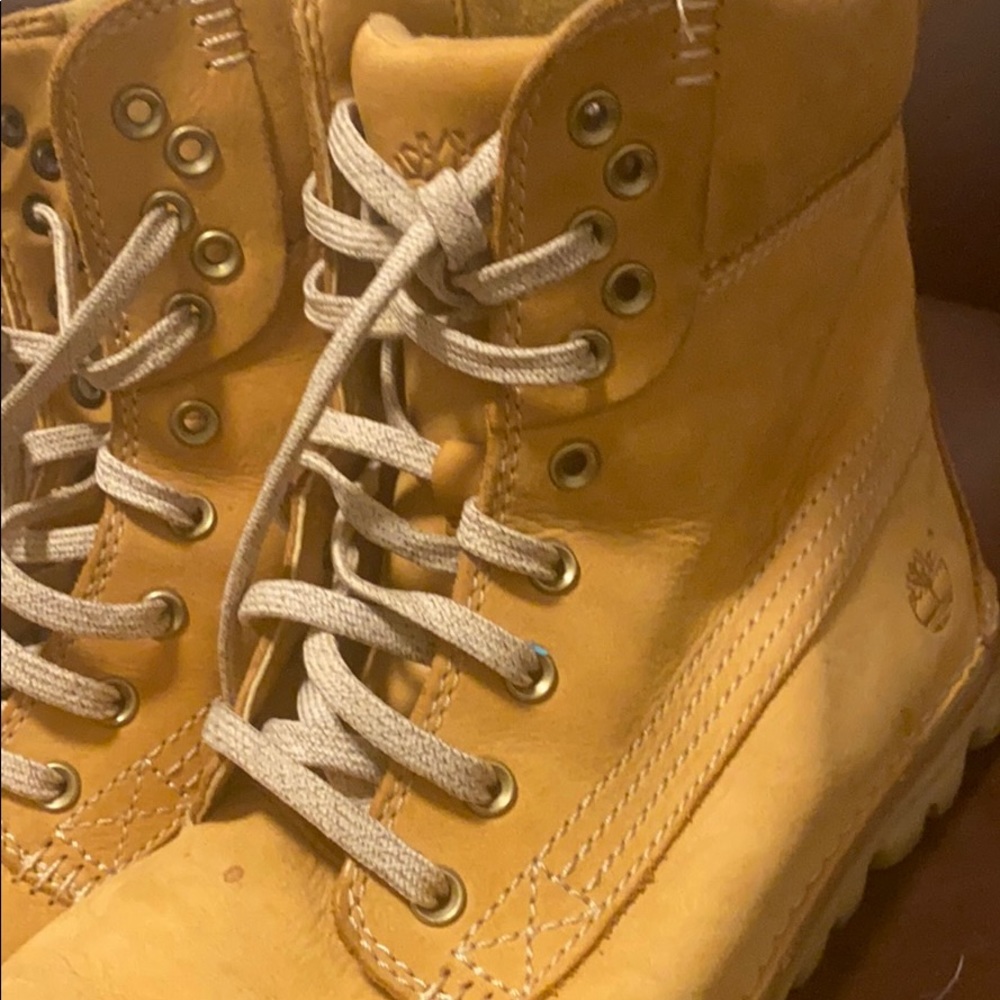 Tan timberlands